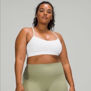White lululemon bra